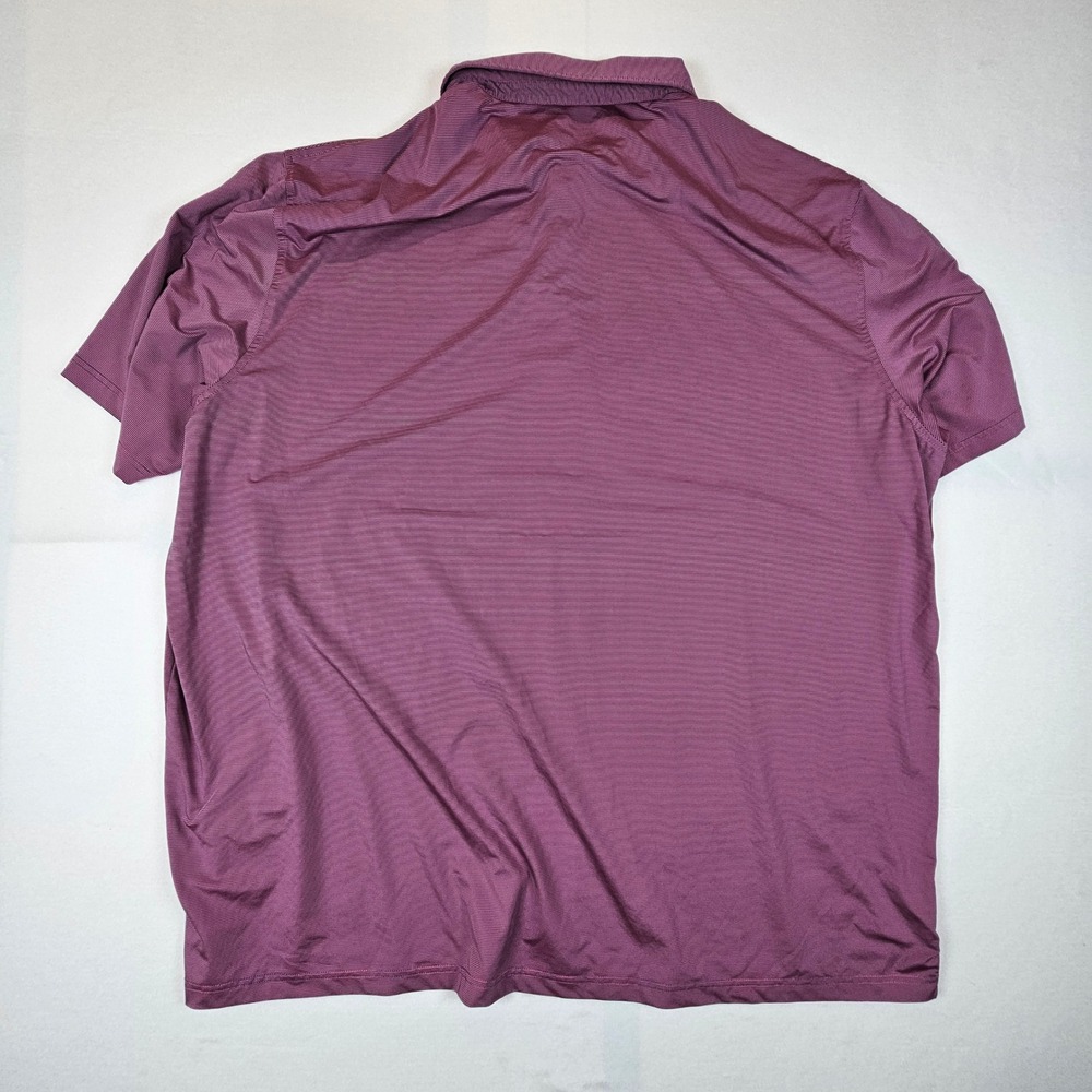 Lot of 3 MAELREG Performance Golf Polo Shirts Mens 5XL Plaid Stripe Crosshatch - Picture 10 of 10